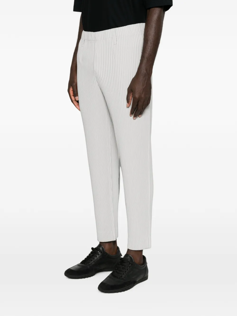 Homme Plissé Issey Miyake Cropped broek Grijs