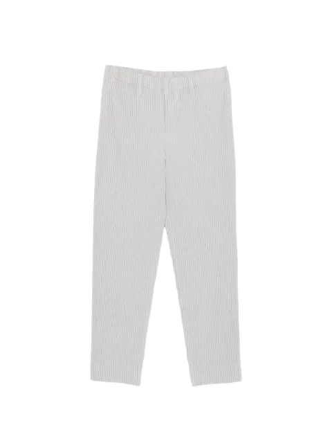 Homme Plissé Issey Miyake plissé-effect cropped trousers