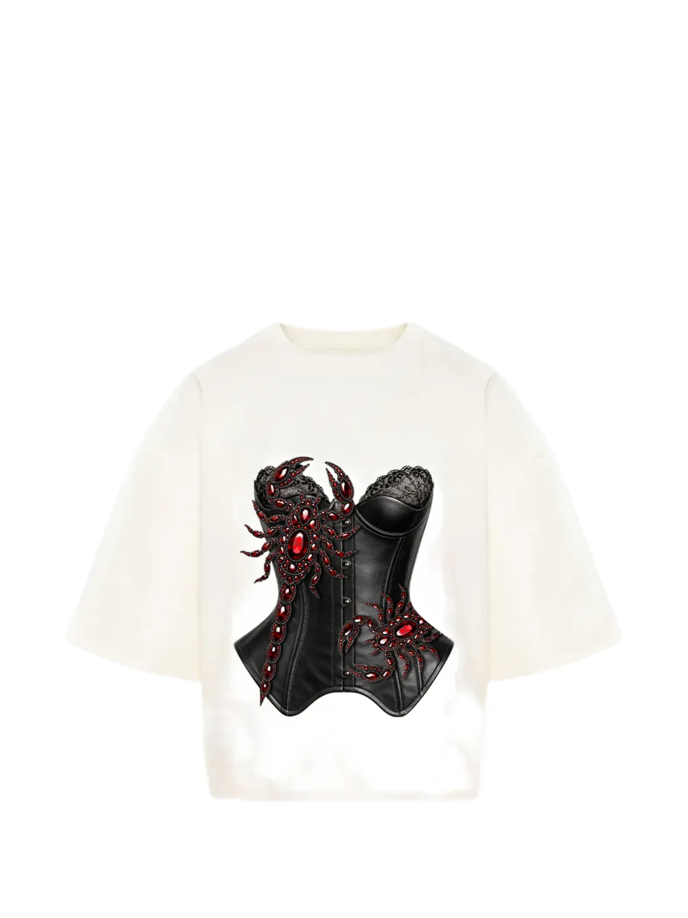 HAMZA scorpion-print T-shirt