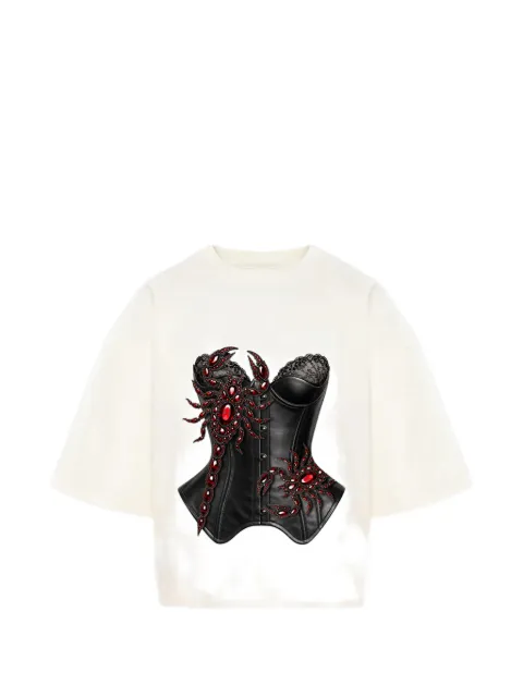 HAMZA scorpion-print T-shirt