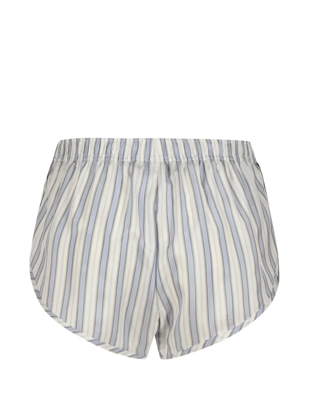 Gucci Interlocking G zijden baiadera shorts met jacquard Beige