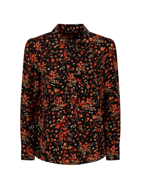 Gucci 프린트 실크 셔츠