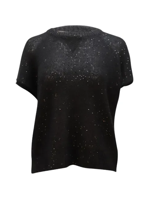 Atm Anthony Thomas Melillo sequin-embellished knitted sweater