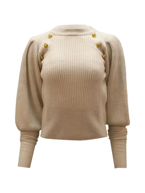 Veronica Beard Jude button-embellished sweater