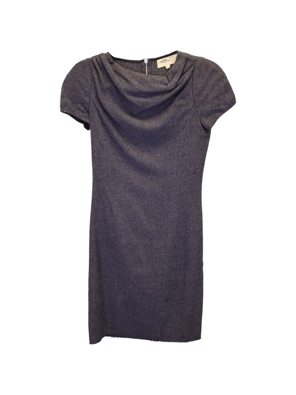 Isabel Marant Vintage cowl neck shift dress - Grau