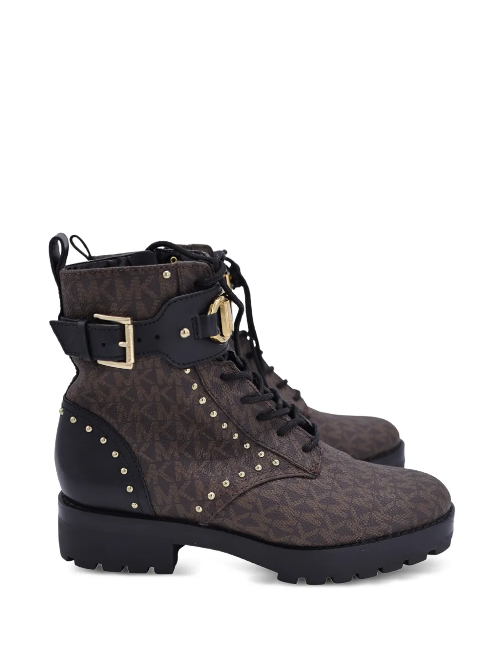 Michael Kors Vintage Kincaid lace-up boots - Braun