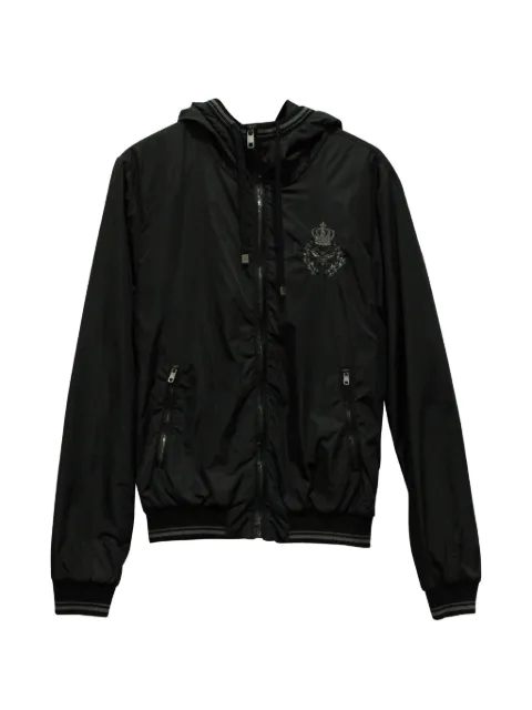 Dolce & Gabbana Pre-Owned hooded bomber jacket