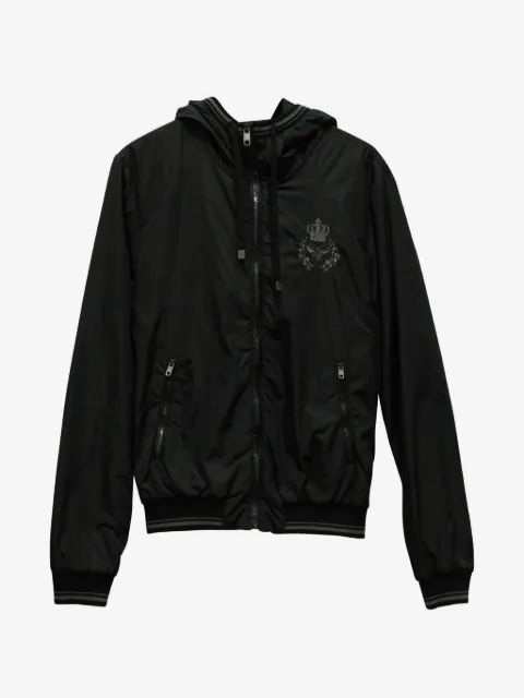 Dolce & Gabbana Pre-Owned hooded bomber jacket