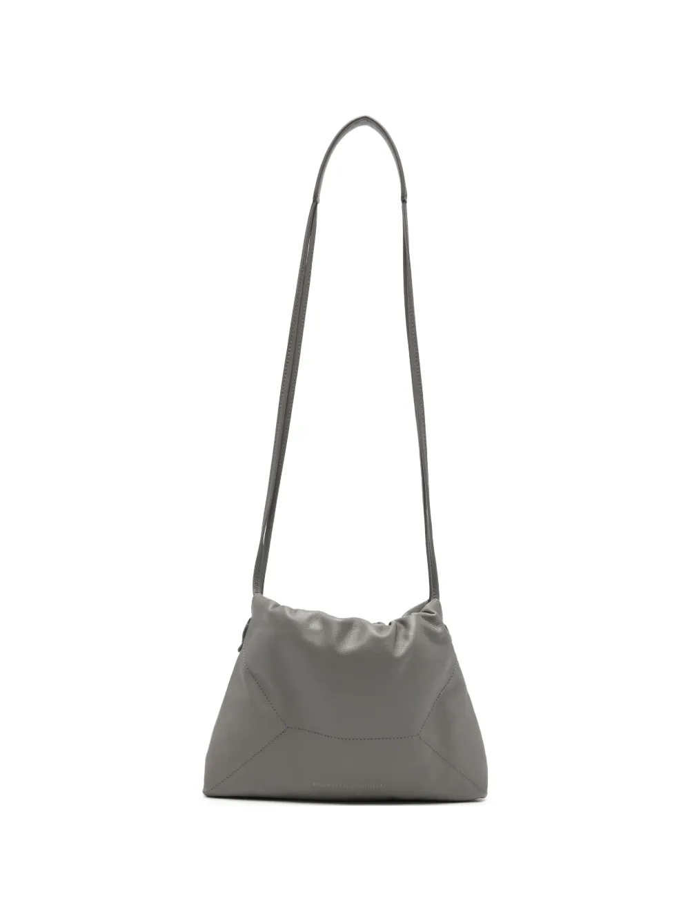 Brunello Cucinelli panelled leather shoulder bag