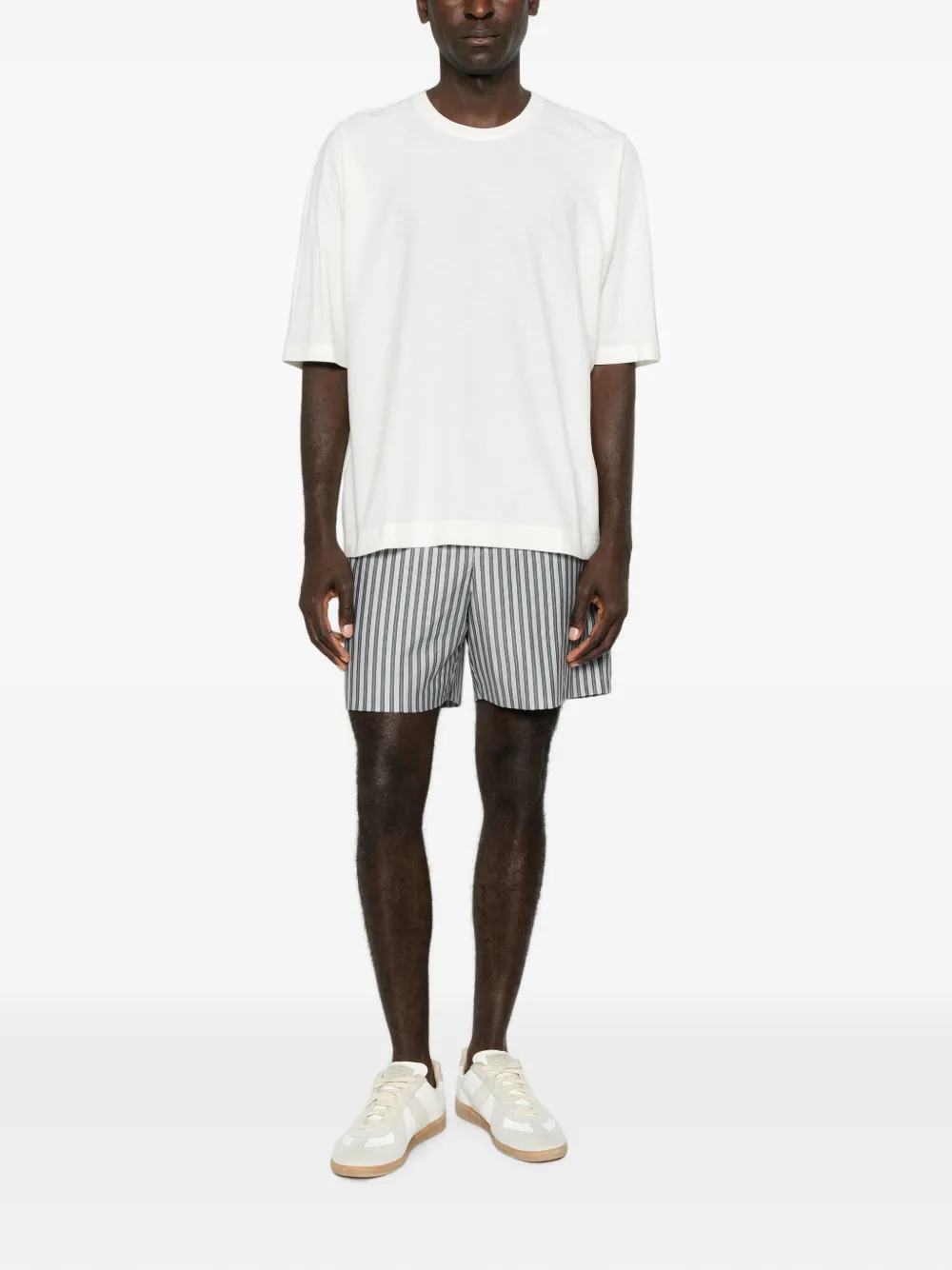 Homme Plissé Issey Miyake T-shirt met logoprint Wit