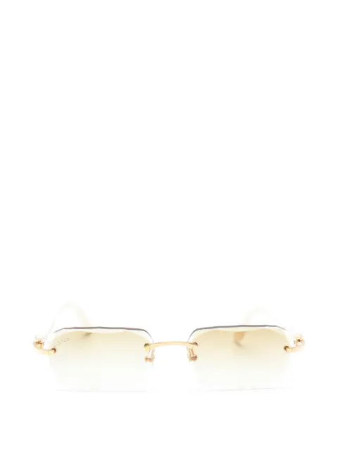 Cartier rimless sunglasses