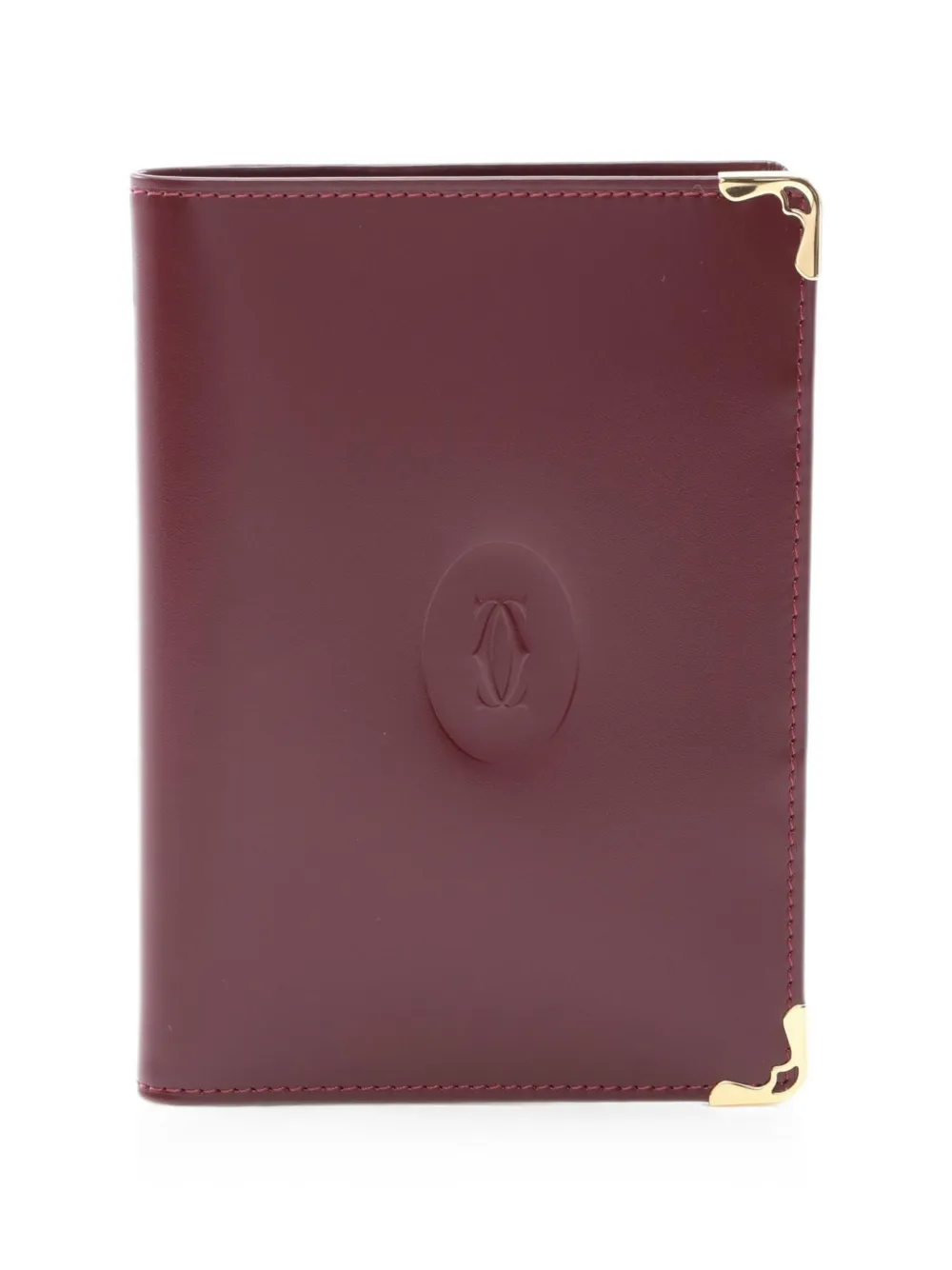 Cartier 2010s Must Line leather card case - Rot