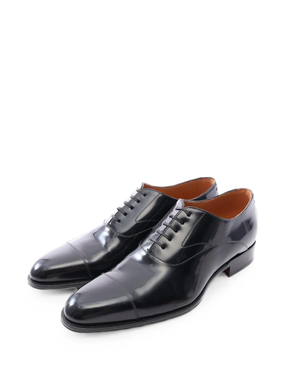 Christian Dior Pre-Owned 2010s cap-toe lace-up shoes - Nero