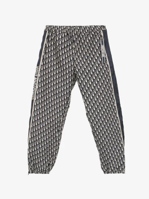 Christian Dior Pre-Owned 2010s Oblique track pants