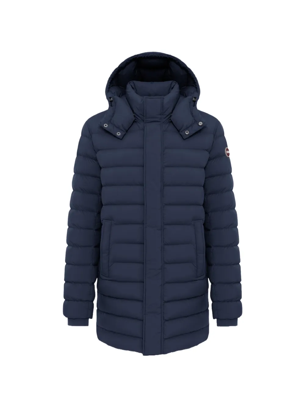 Colmar quilted hooded coat - Blau