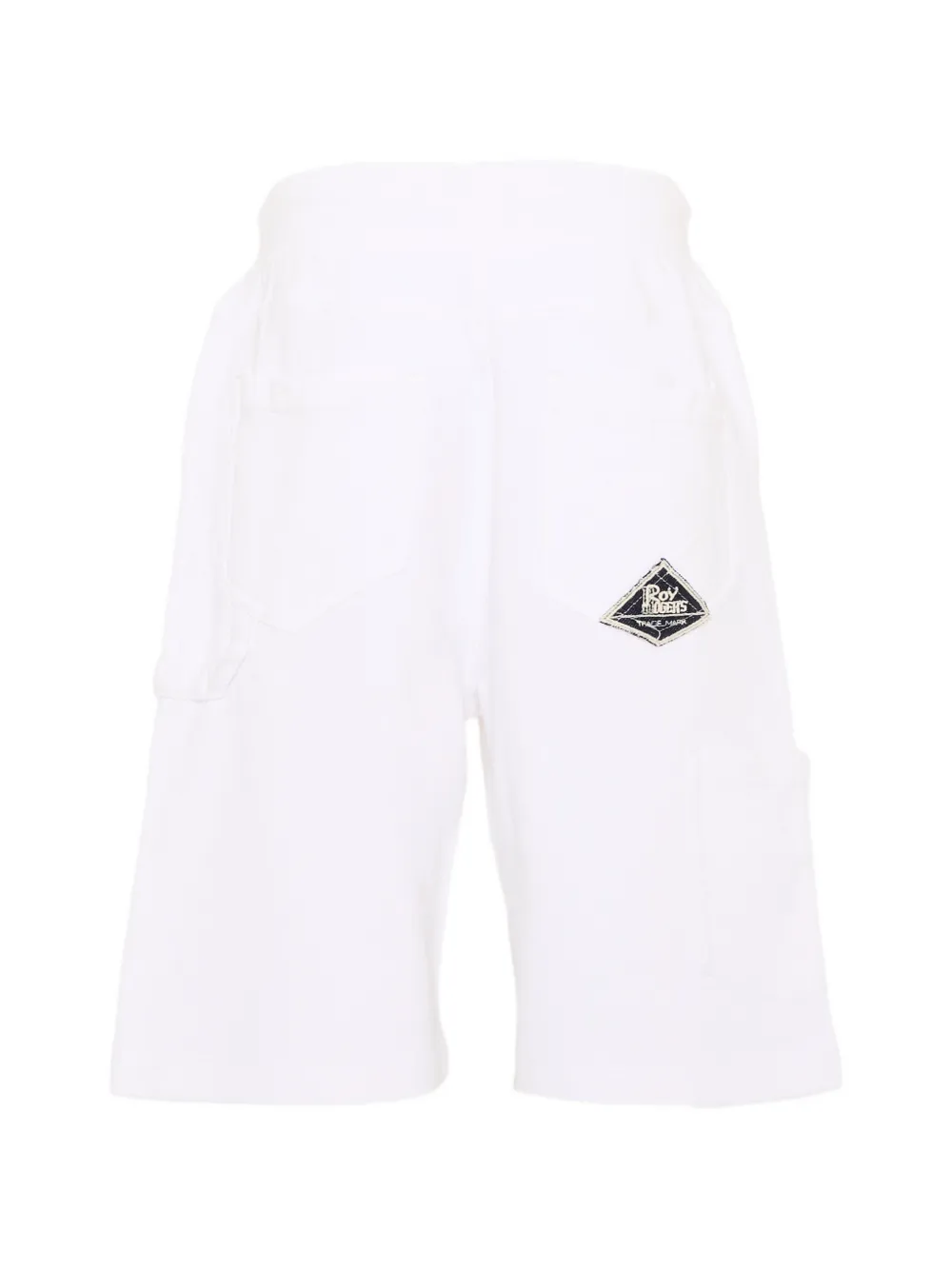 Roy Rogers Kids Shorts met trekkoordtaille en logopatch Wit
