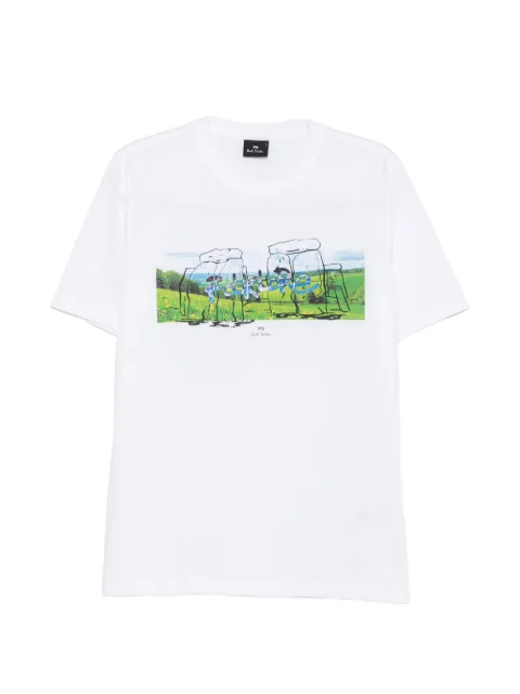 PS Paul Smith Folklore-print T-shirt