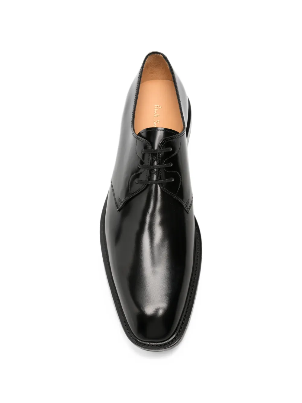 Paul Smith Sheridan leather lace-up shoes Zwart