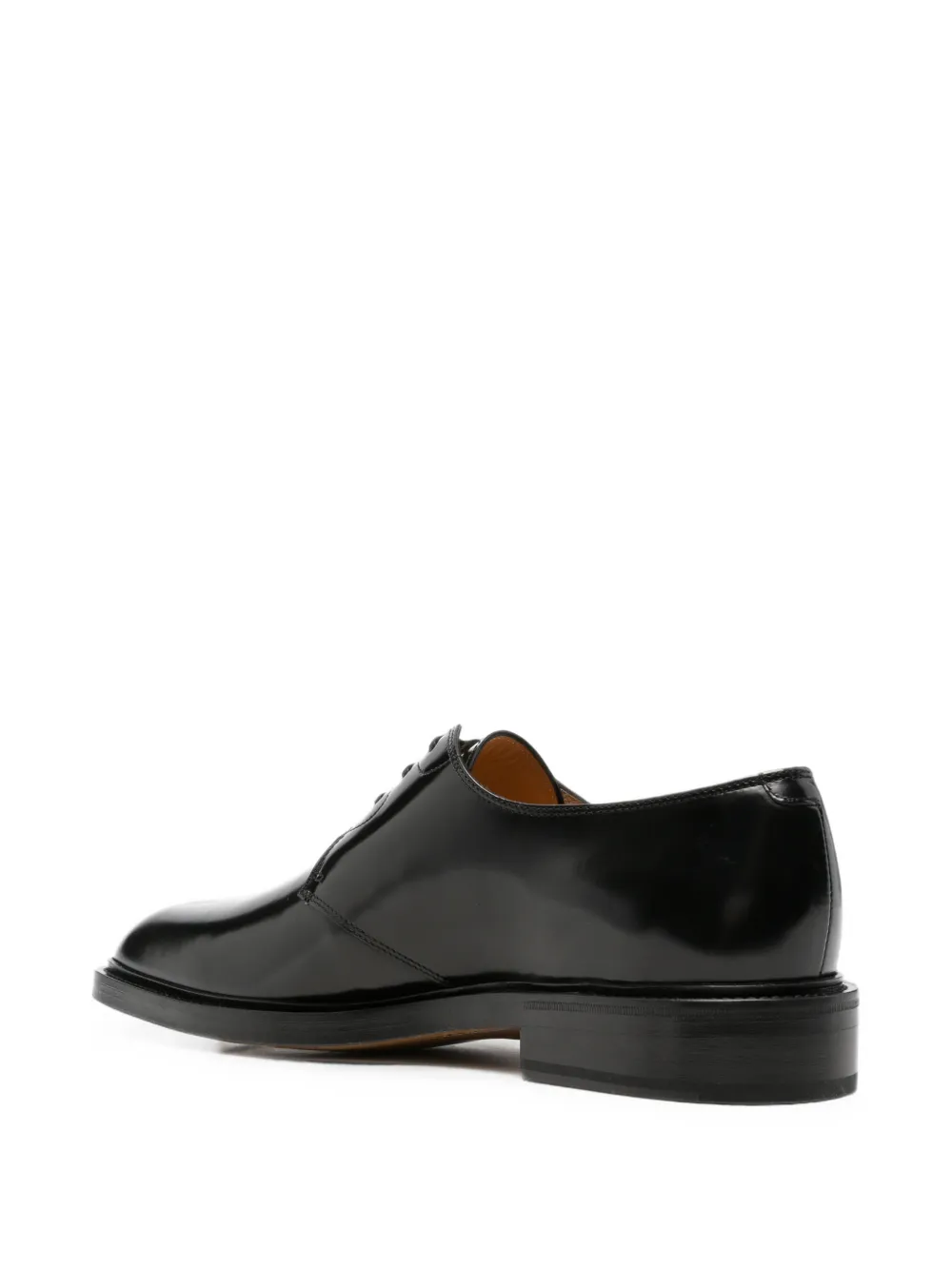Paul Smith Sheridan leather lace-up shoes Zwart