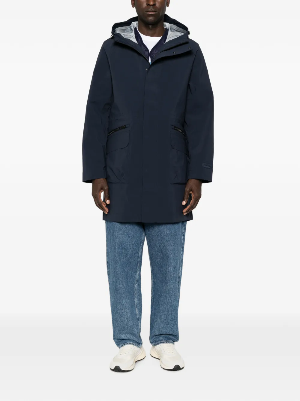 PS Paul Smith Parka met capuchon Blauw