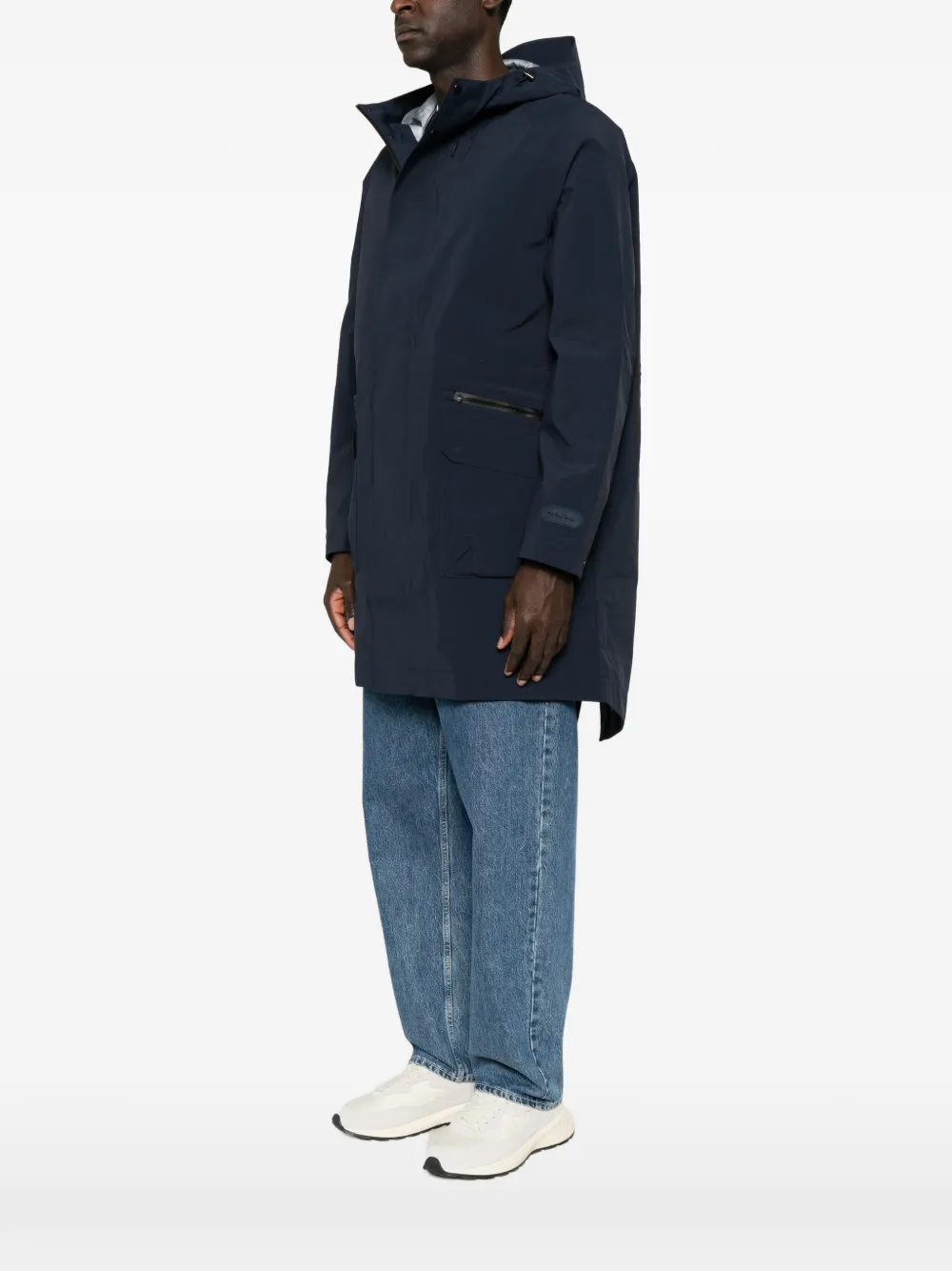 PS Paul Smith Parka met capuchon Blauw