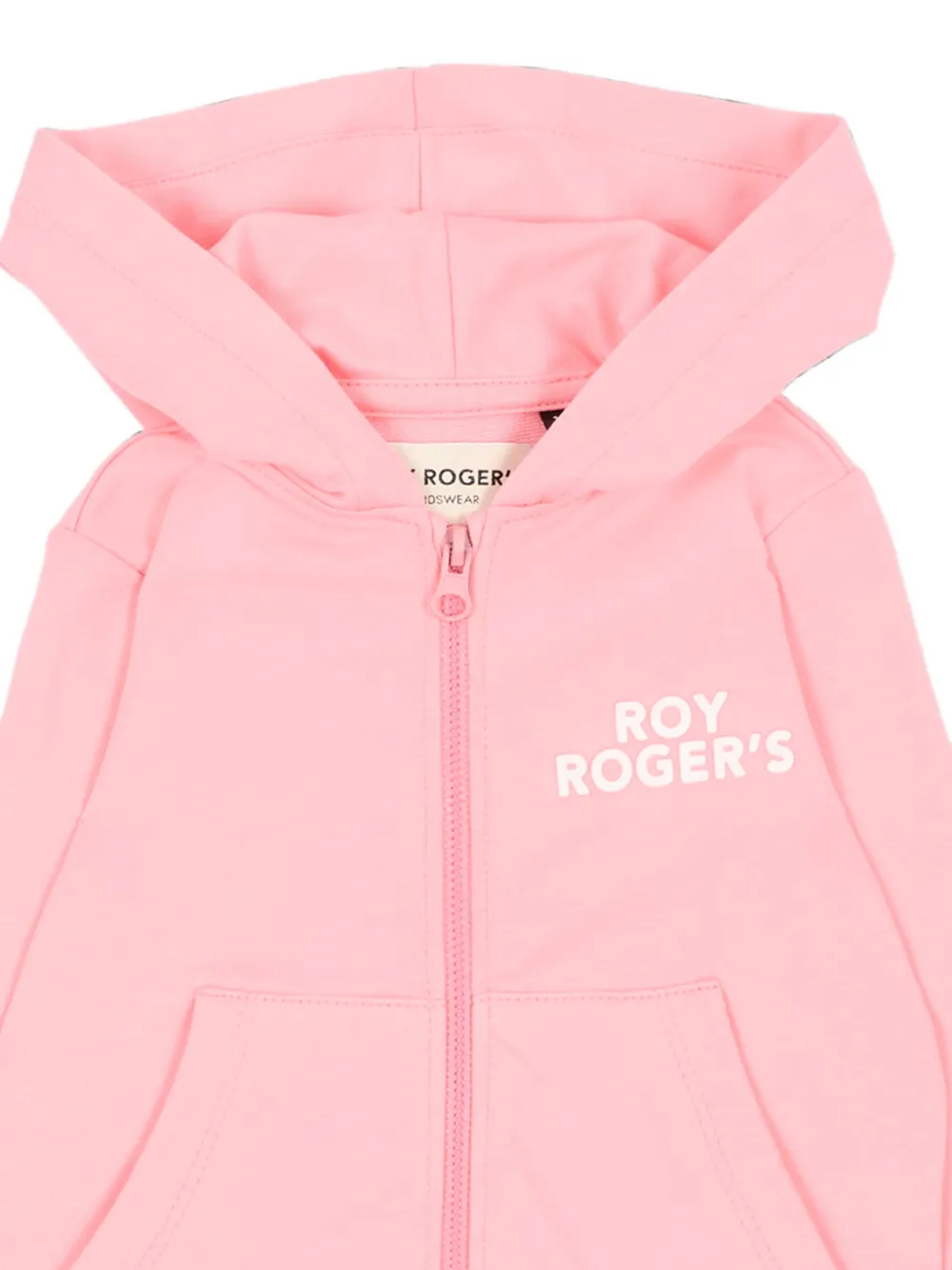 Roy Rogers Kids Trainingspak met logoprint Roze
