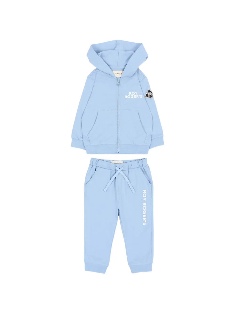 Roy Rogers Kids logo-print tracksuit (set of two) - Blu