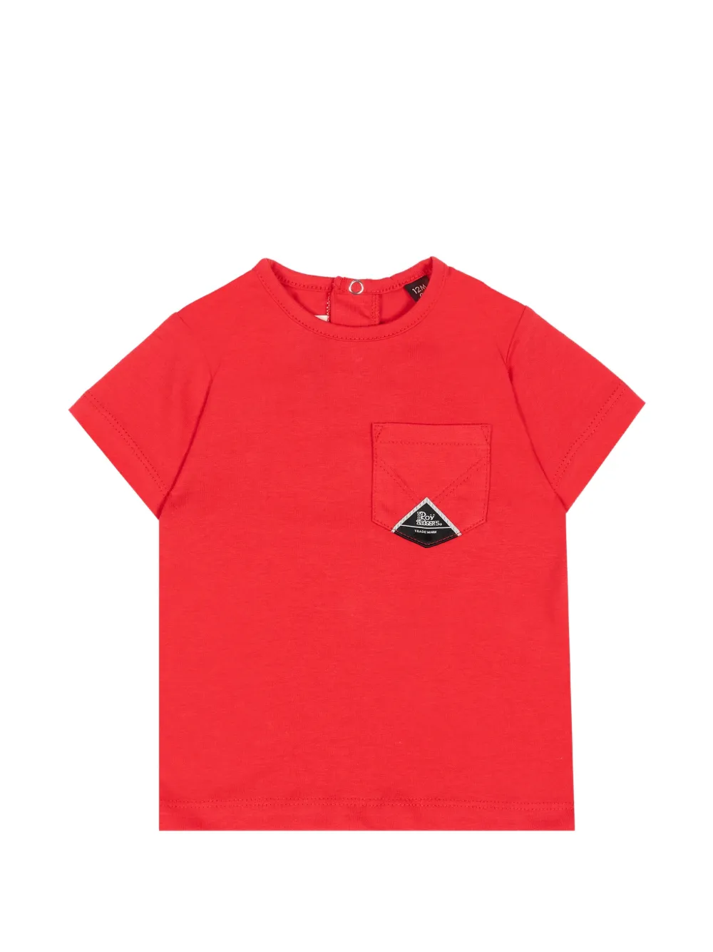 Roy Rogers Kids T-shirt met logopatch Rood