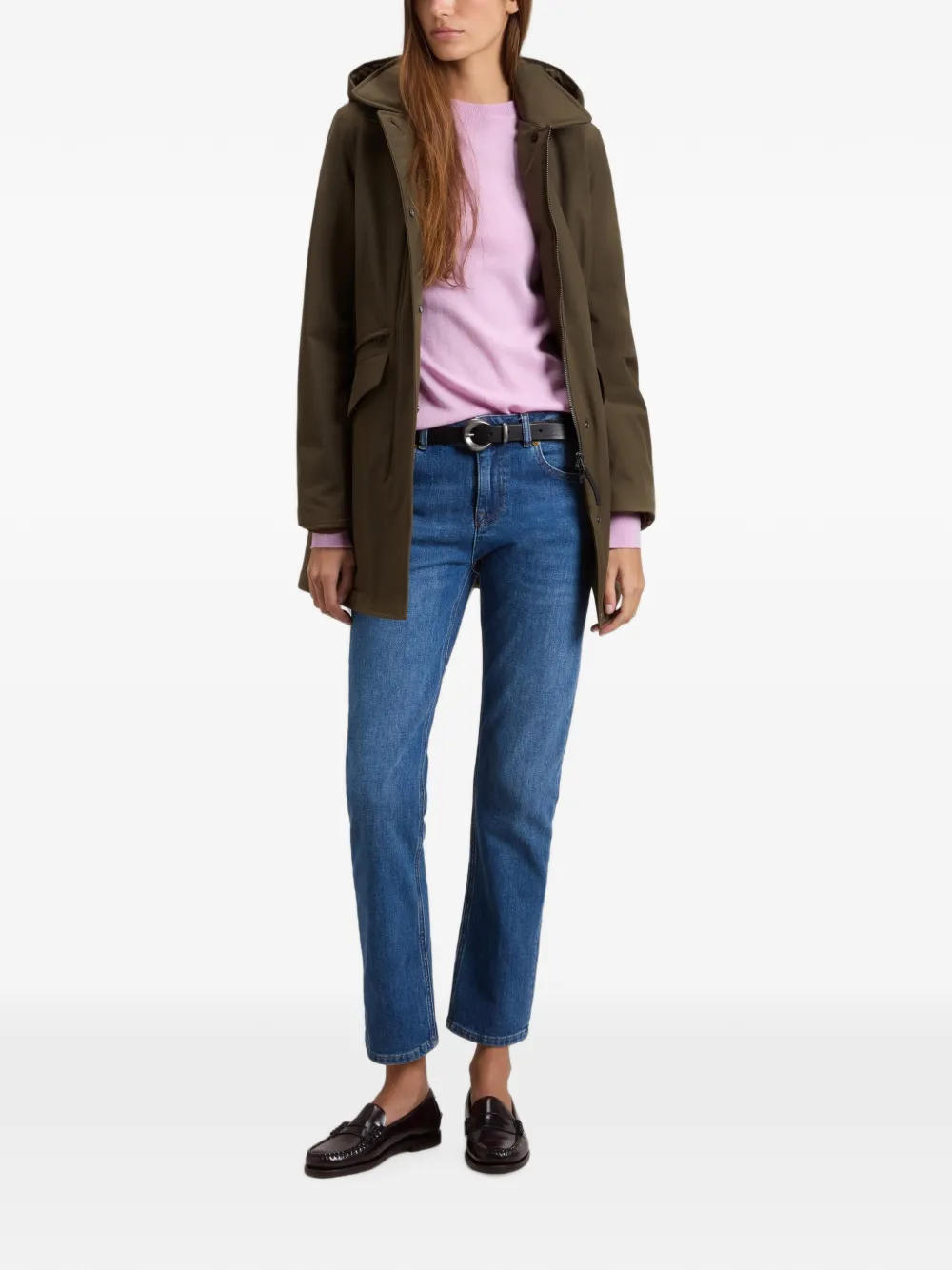 Woolrich Parka met capuchon Groen