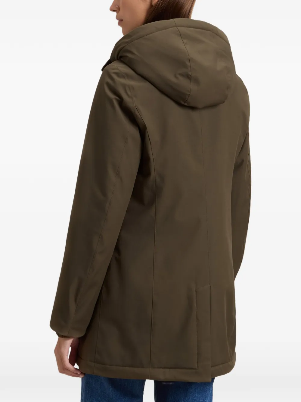 Woolrich Parka met capuchon Groen