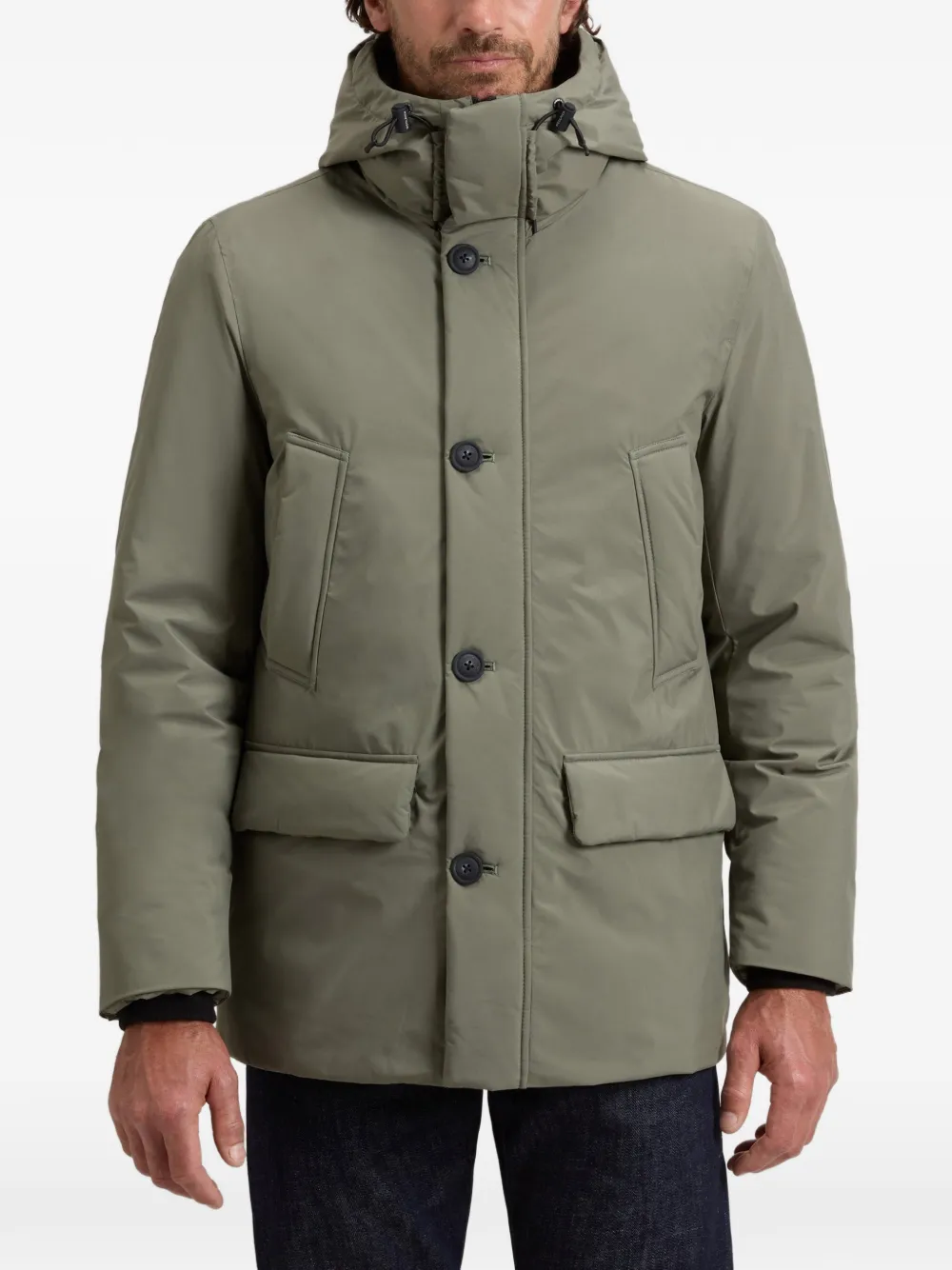 Woolrich Parka met capuchon Groen