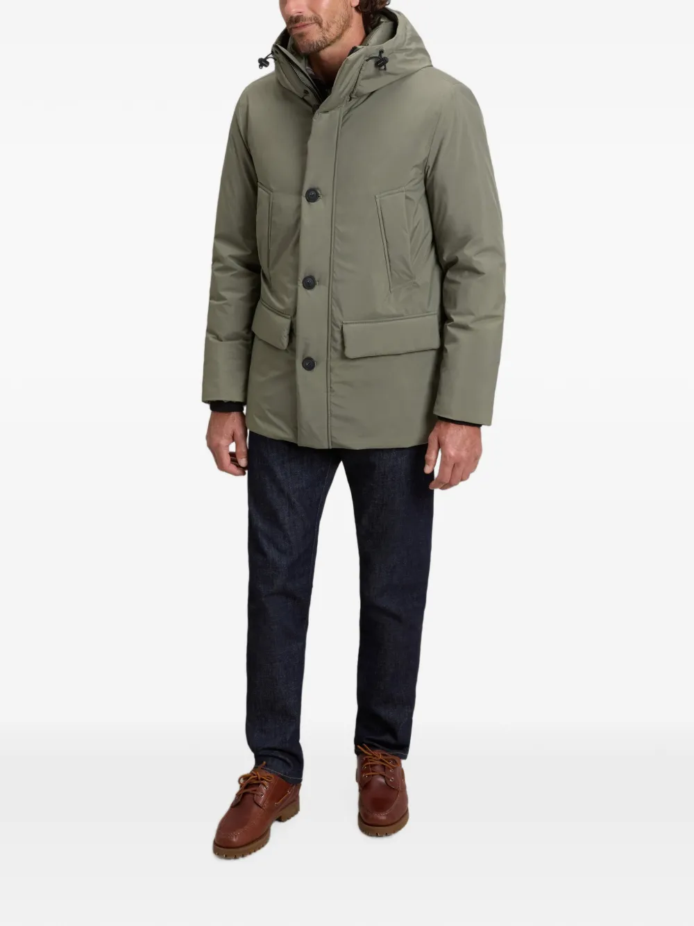 Woolrich Parka met capuchon Groen