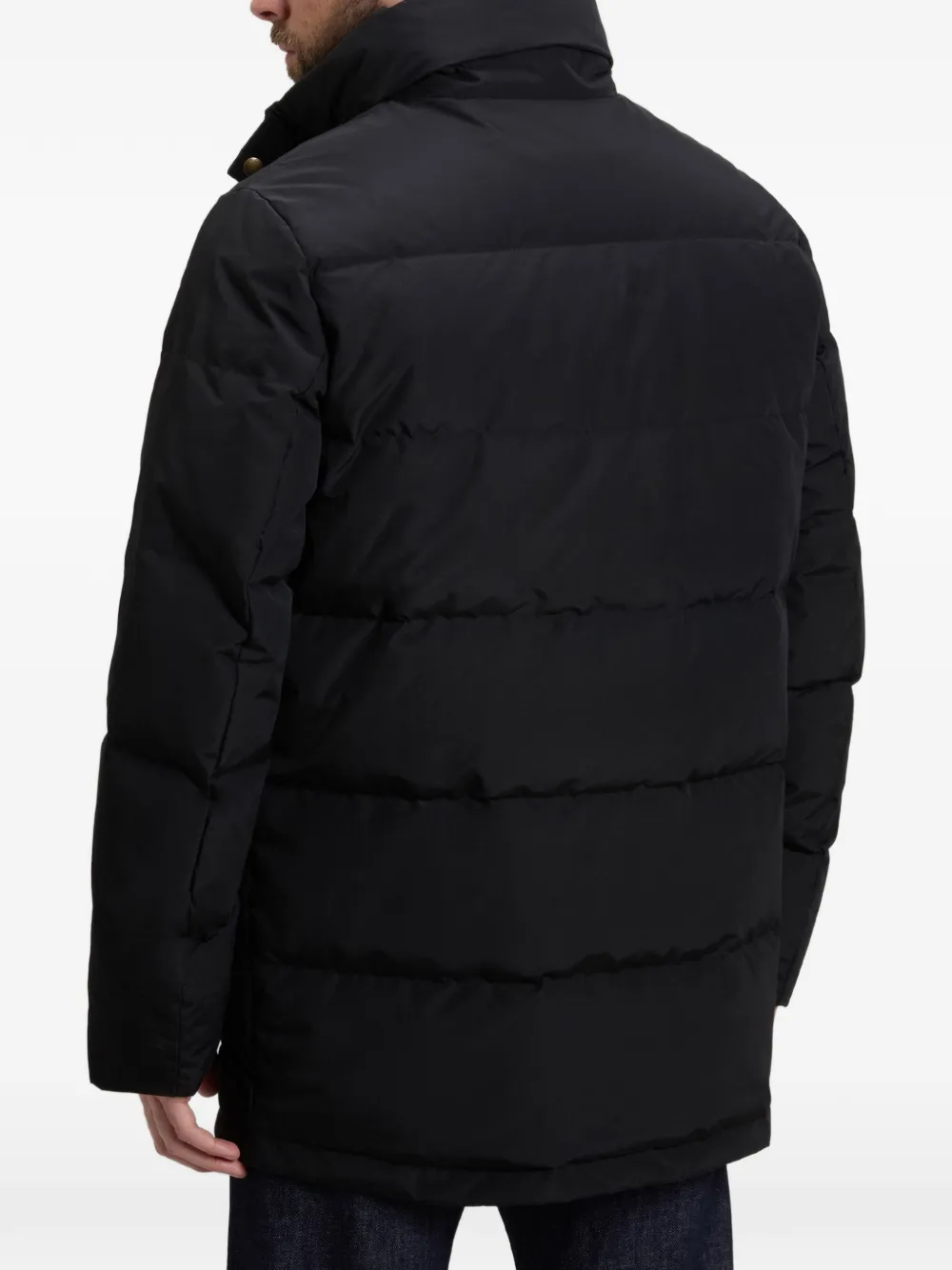 Woolrich Ramar Cloth donsjack Zwart