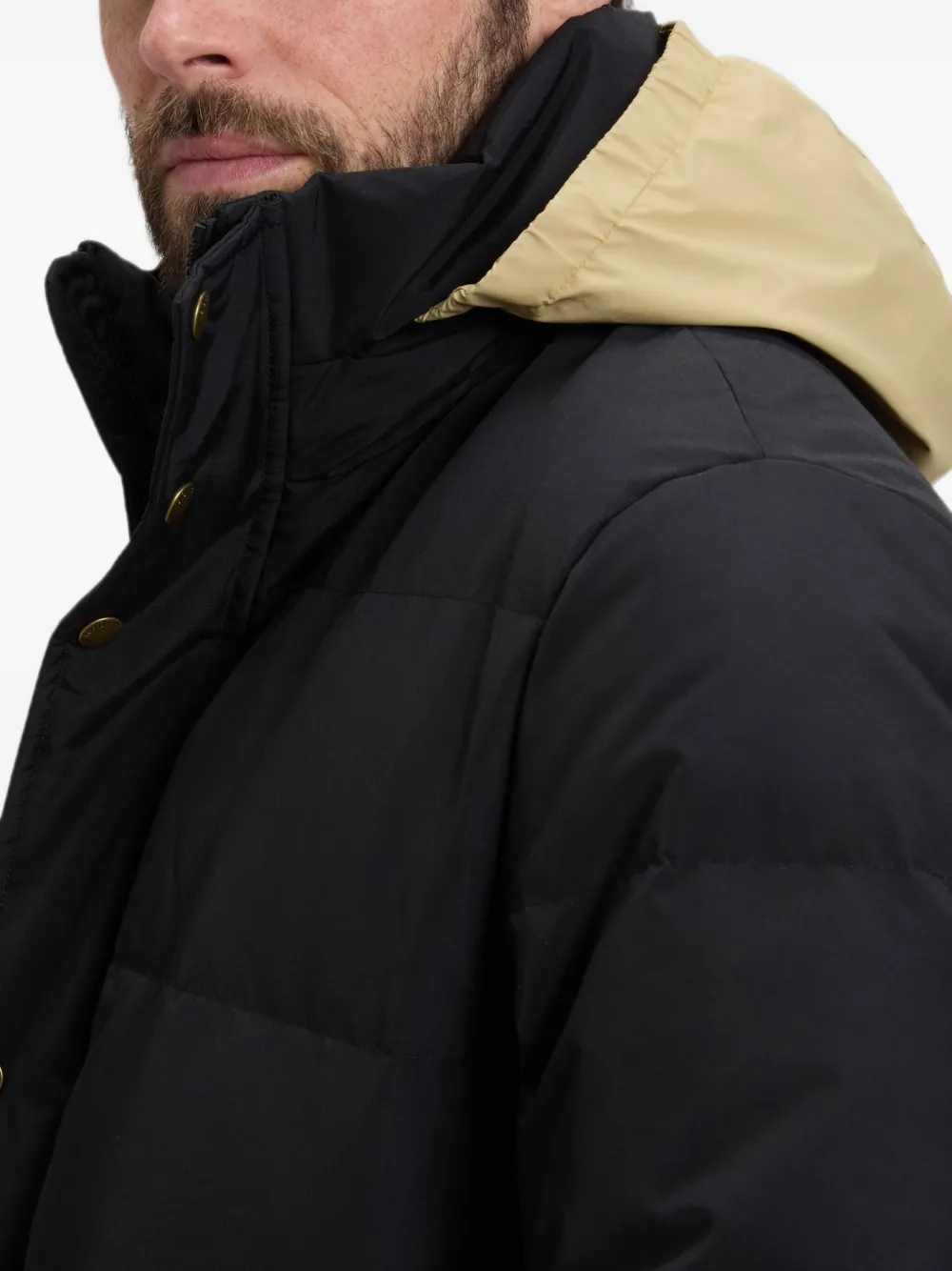 Woolrich Ramar Cloth donsjack Zwart