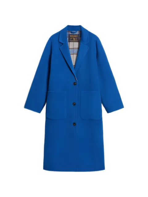 Woolrich abrigo con solapas de muesca