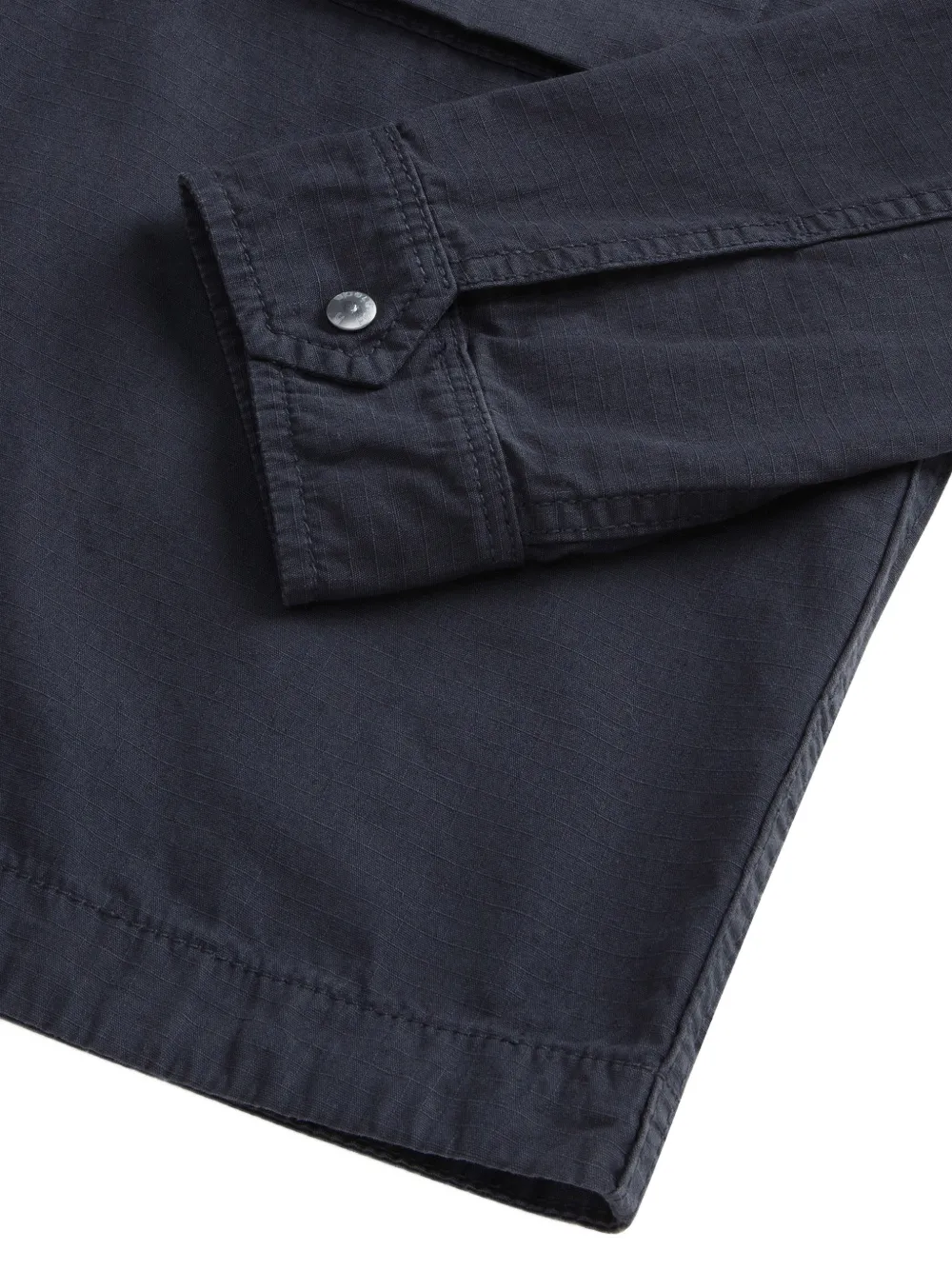 Woolrich Ripstop shirtjack met katoenen print Blauw