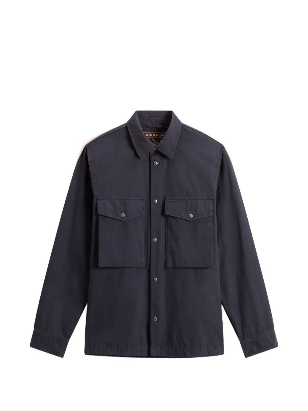 Woolrich cotton ripstop overshirt - Blu