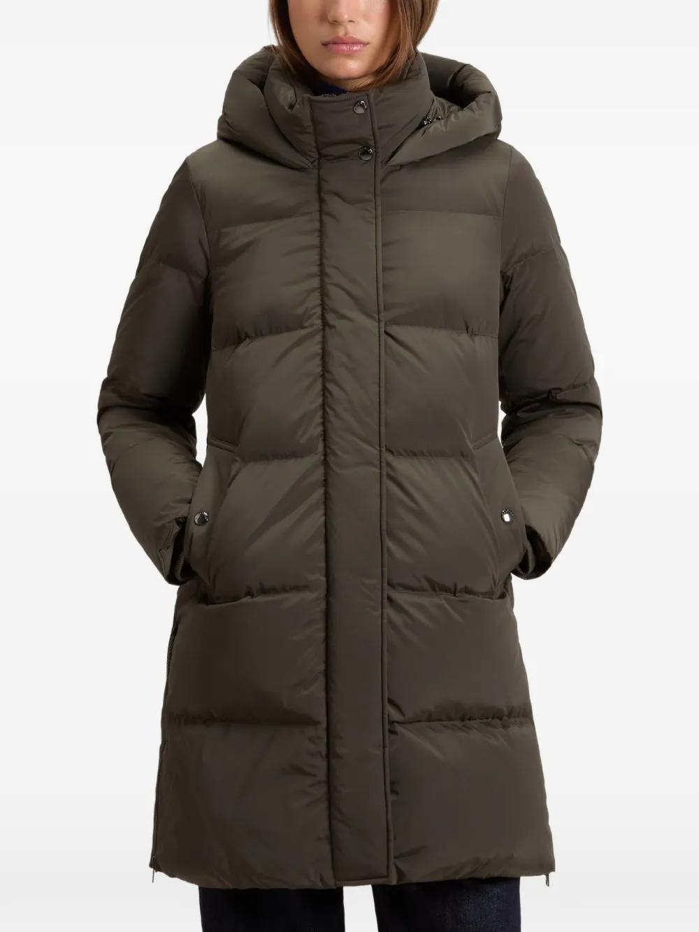 Woolrich Kelly gewatteerde parka Groen