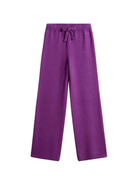 Woolrich pantalones tejidos con cordones en la pretina
