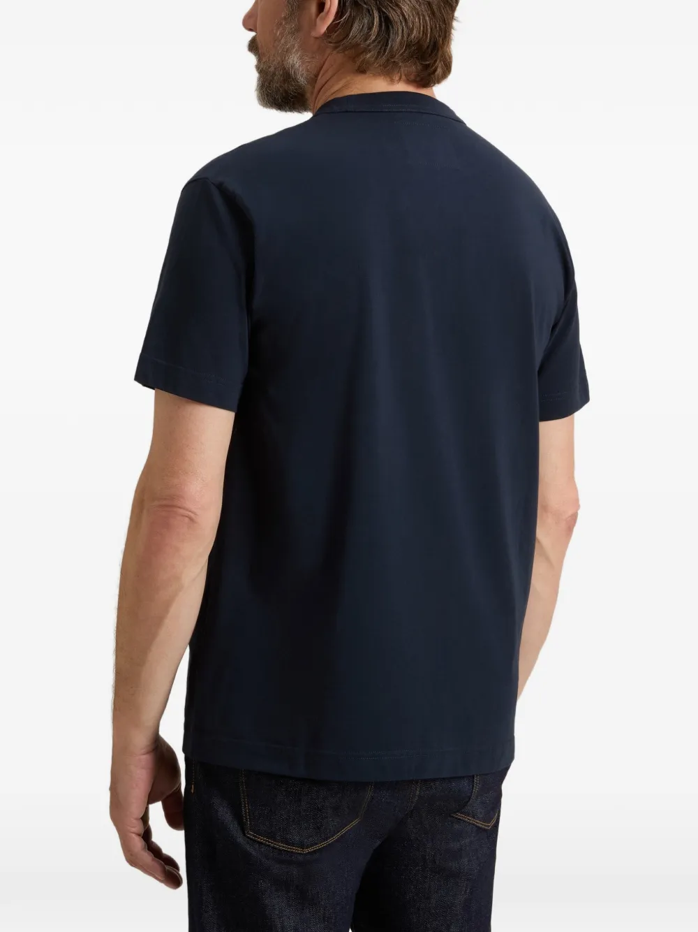 Woolrich T-shirt met geborduurd logo Blauw