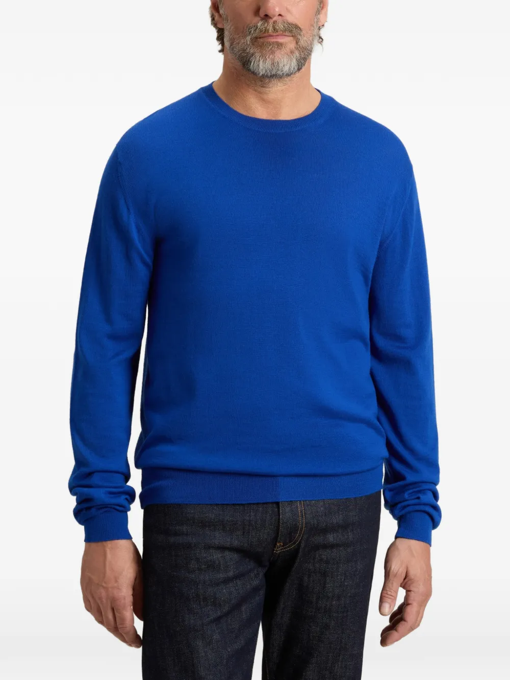 Woolrich Extra fijne trui van merinowol Blauw