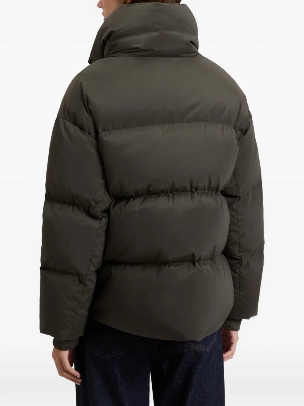 Woolrich Kelly gewatteerd donsjack Groen