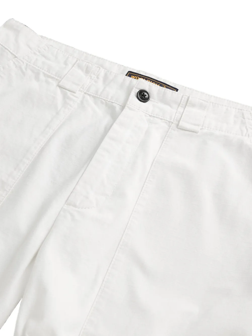 Woolrich Katoenen ripstop cargo broek Wit