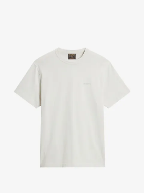 Woolrich logo-embroidered cotton T-shirt