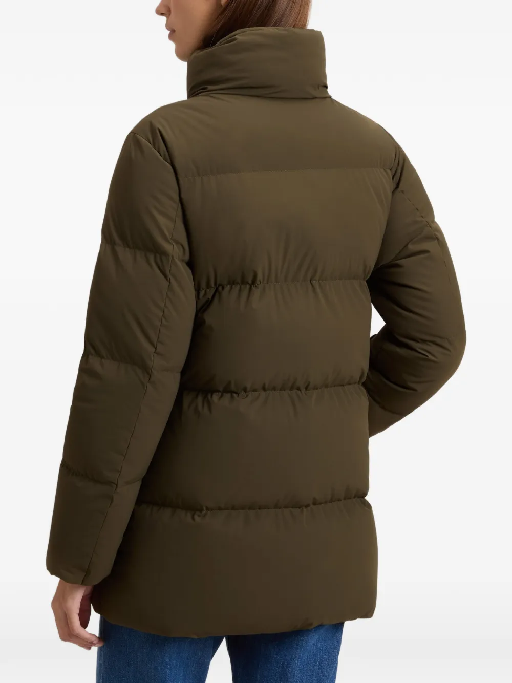 Woolrich Madison gewatteerde jas Groen
