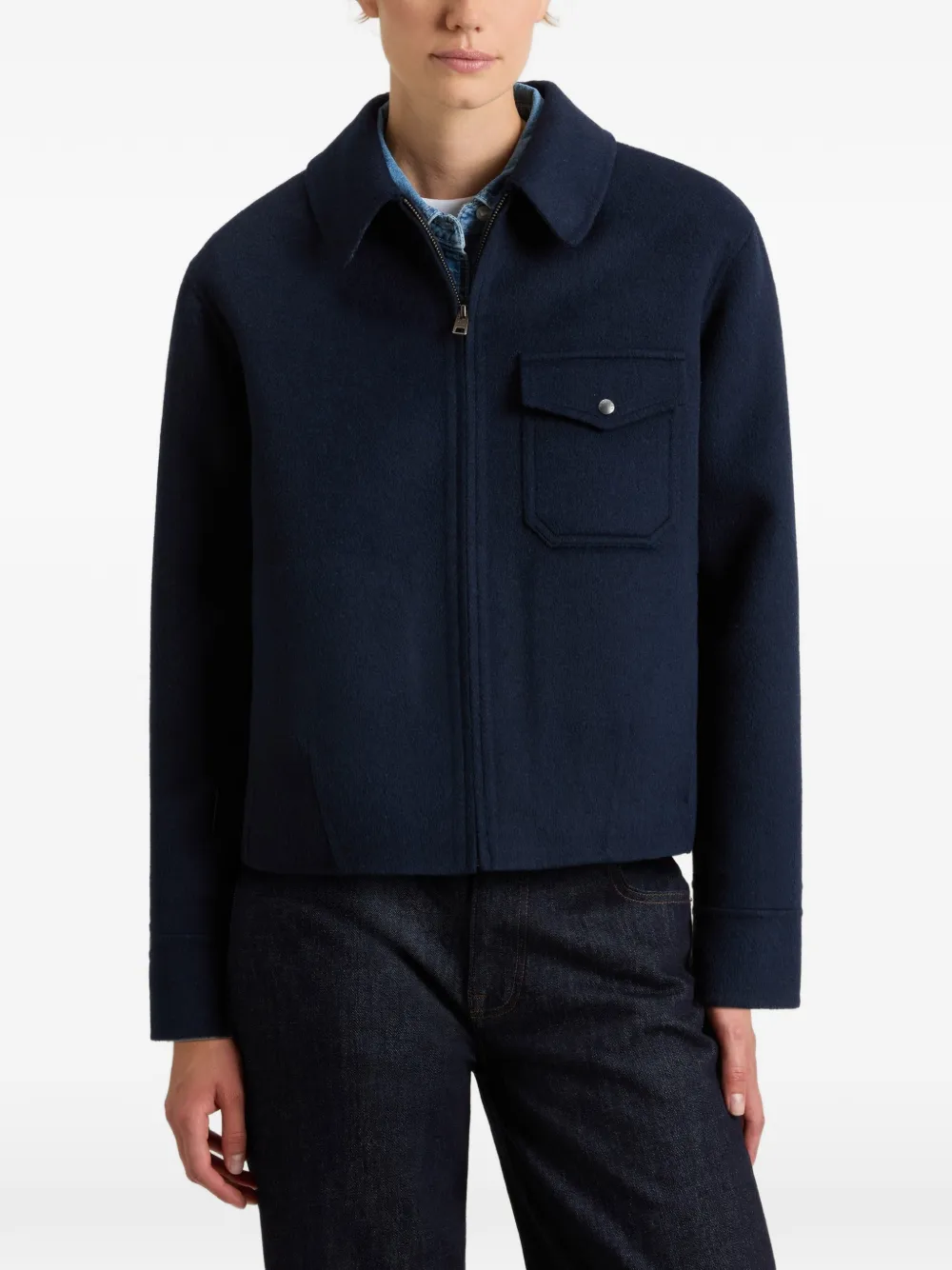 Woolrich Dubbelzijdig bomberjack Blauw