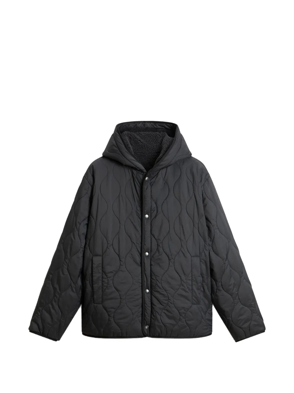 Woolrich Gewatteerd jack Zwart