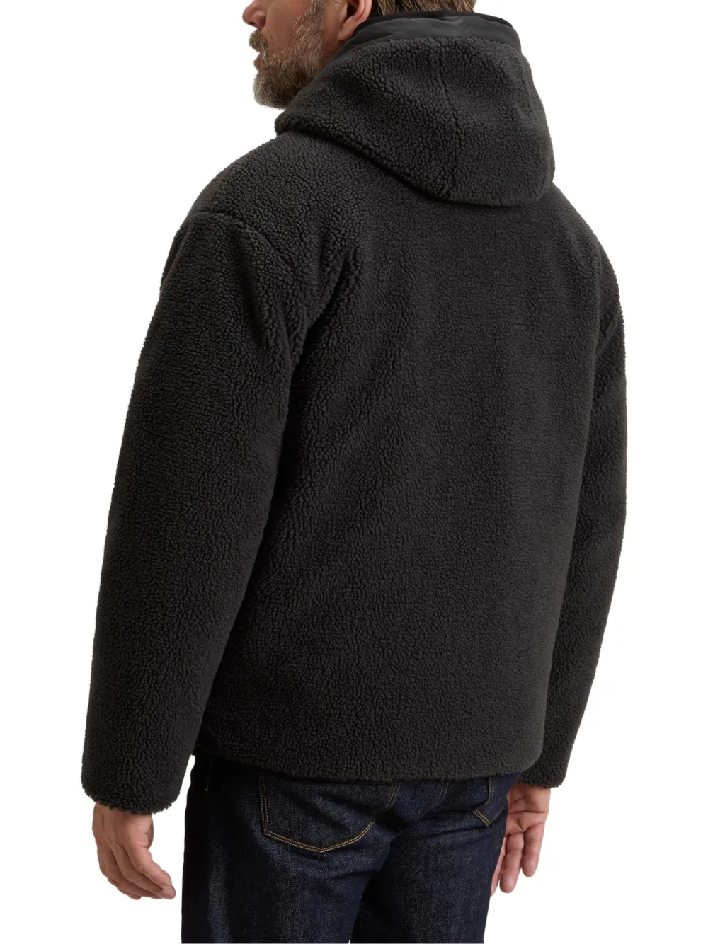 Woolrich Gewatteerd jack Zwart