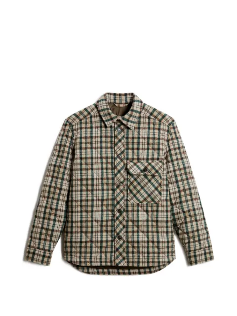 Woolrich checked quilted jacket