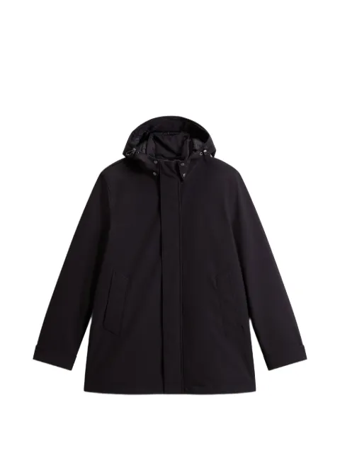 Woolrich hooded padded short coat